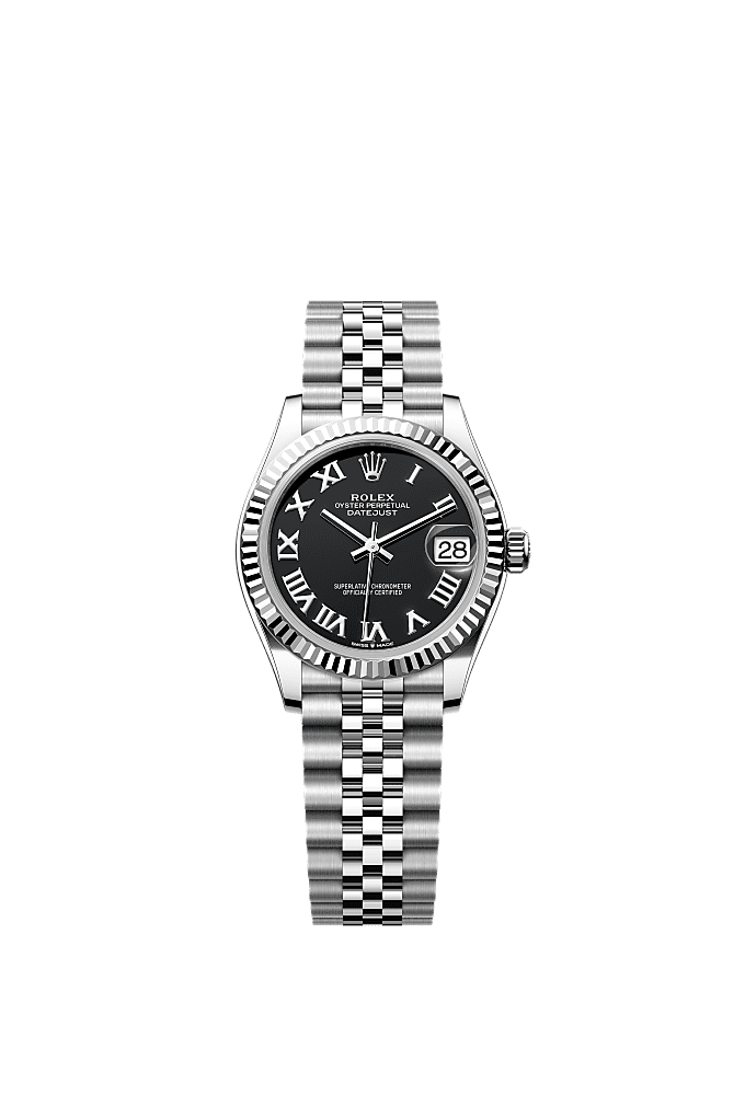 Black dial, Jubilee bracelet