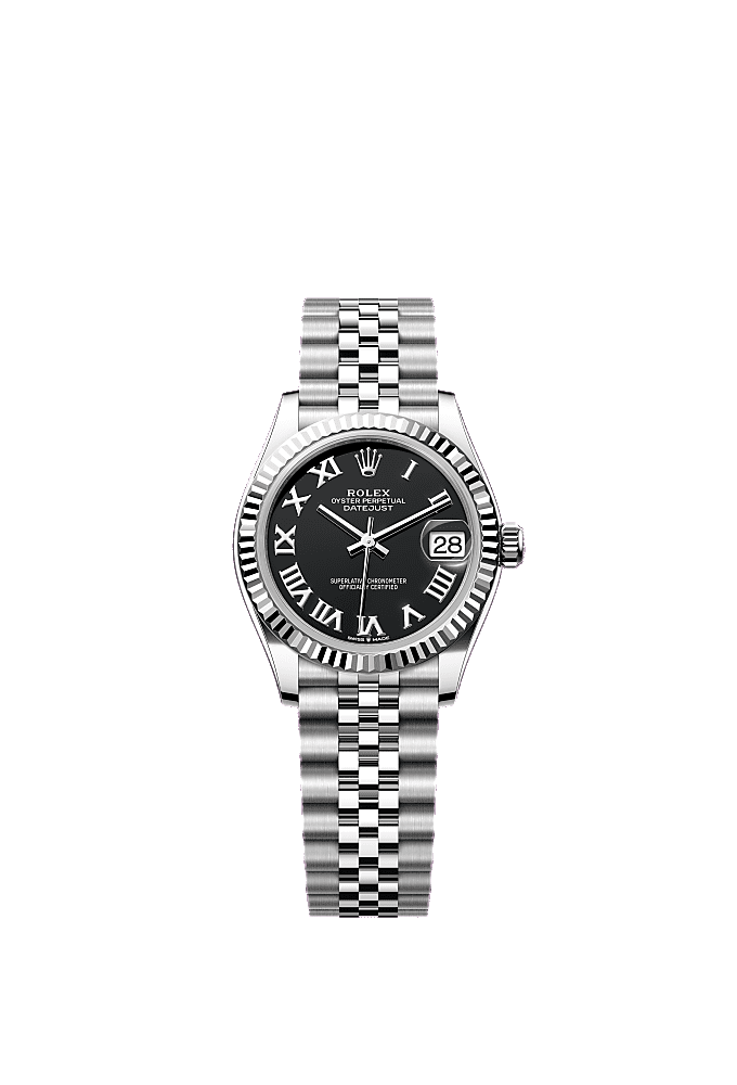 Black dial, Jubilee bracelet