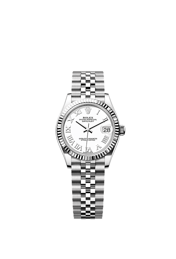White dial, Jubilee bracelet