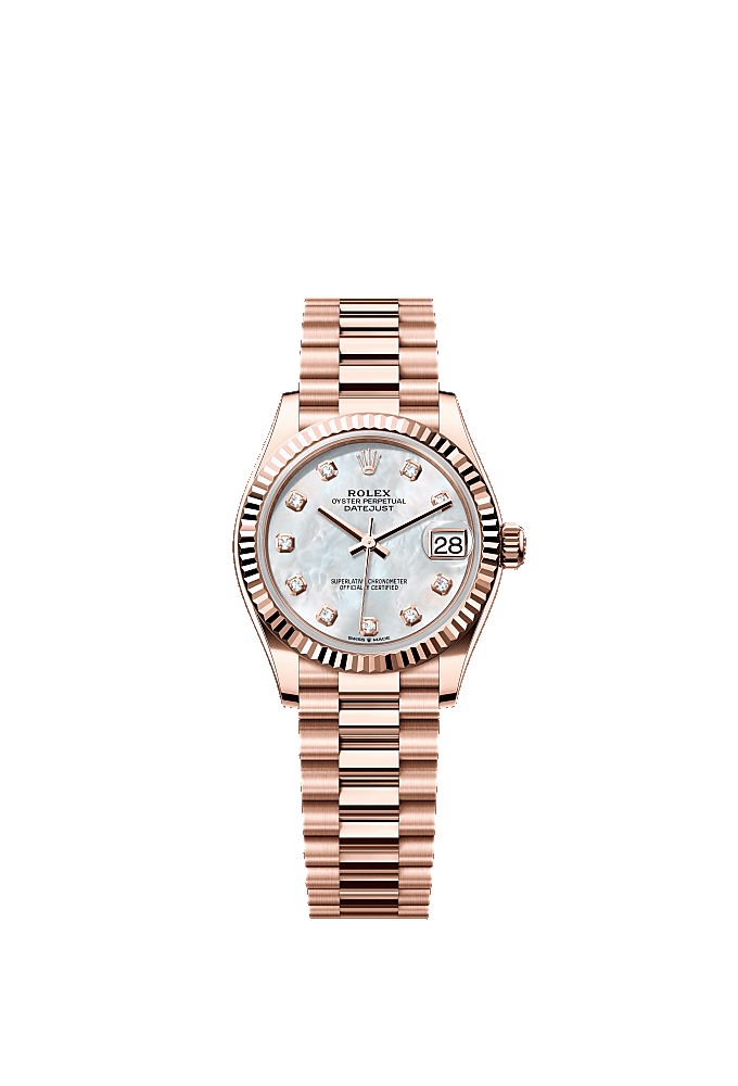 Pink dial, Jubilee bracelet