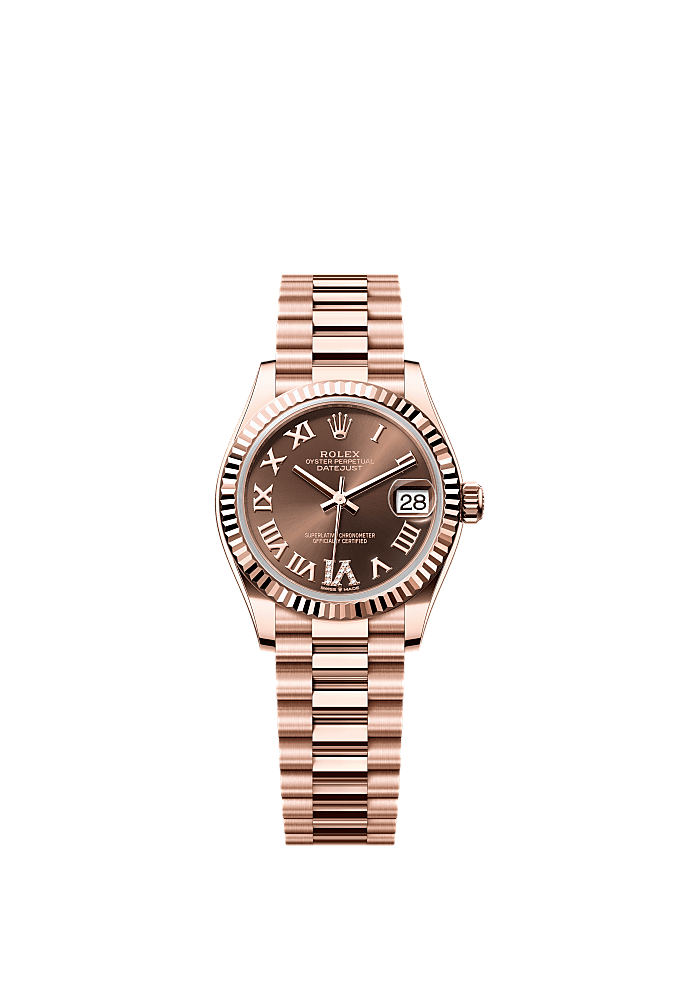 Chocolate dial, Jubilee bracelet