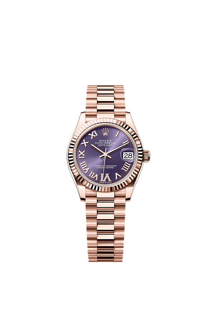 Silver dial, Jubilee bracelet