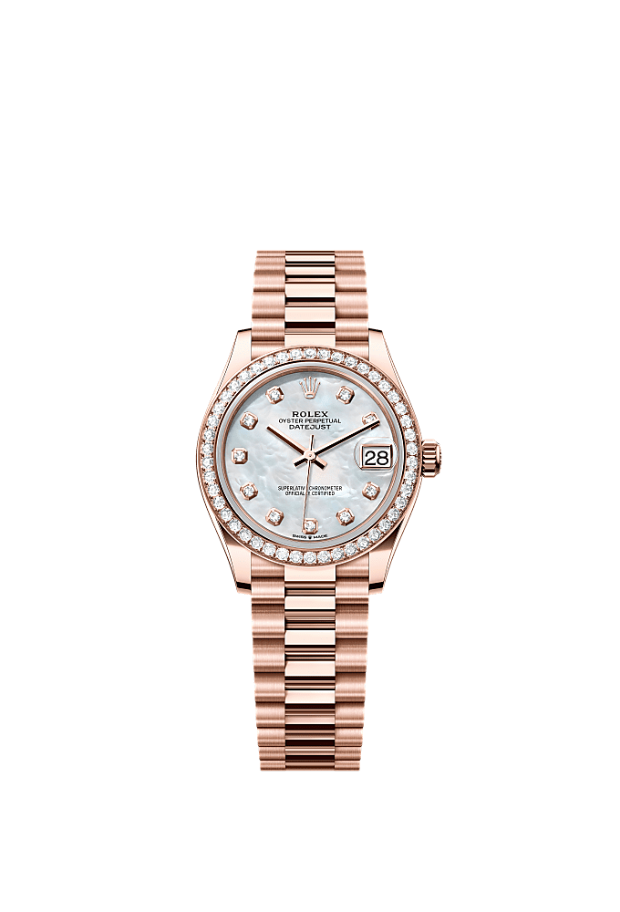 Rolex Datejust 31 278285RBR - 31mm 18ct Everose Gold