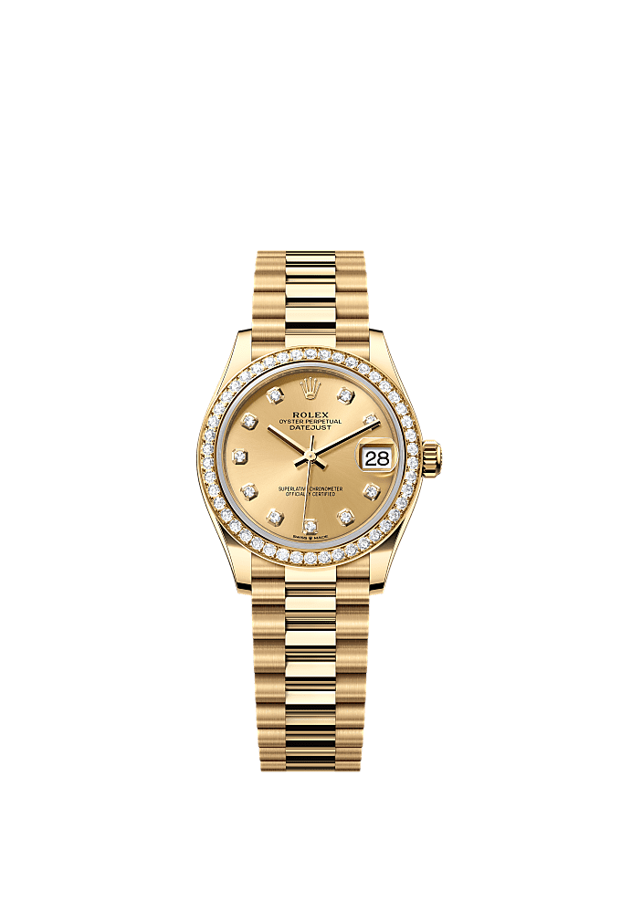 Rolex Datejust 31 278288RBR - 31mm 18ct Yellow Gold