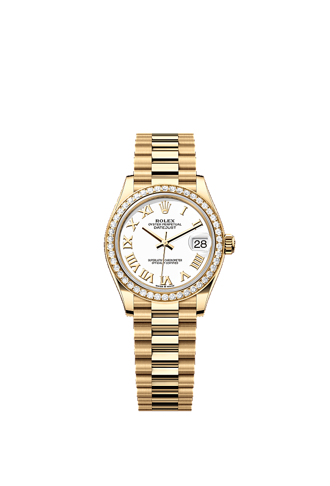 White Mother-of-Pearl Diamond-Set dial, Jubilee bracelet