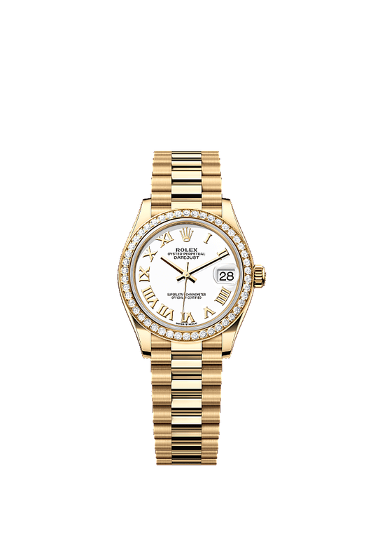 White Mother-of-Pearl Diamond-Set dial, Jubilee bracelet
