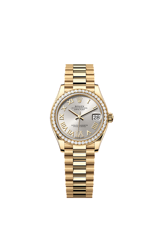 Diamond-Paved dial, President bracelet