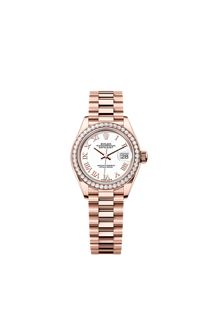 White Mother-of-Pearl Diamond-Set dial, Jubilee bracelet