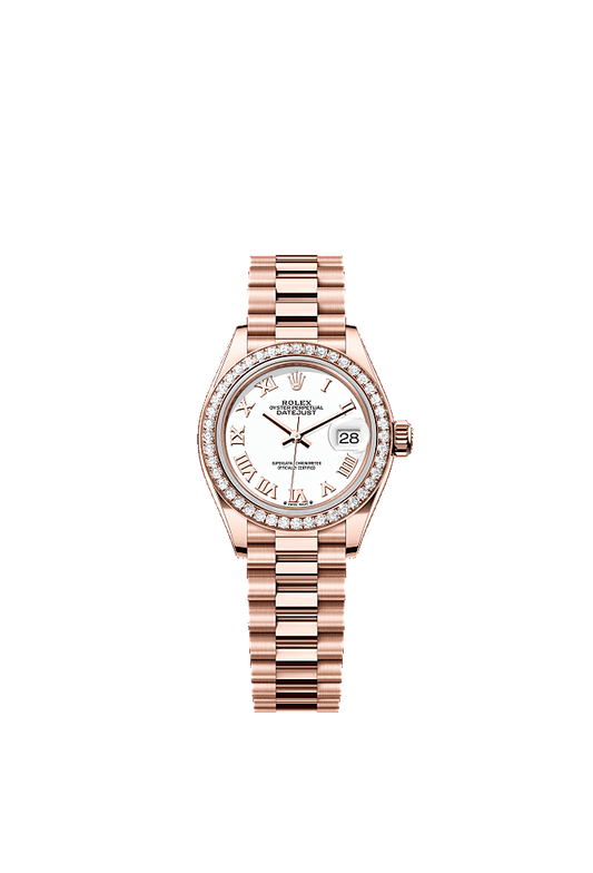 White Mother-of-Pearl Diamond-Set dial, Jubilee bracelet