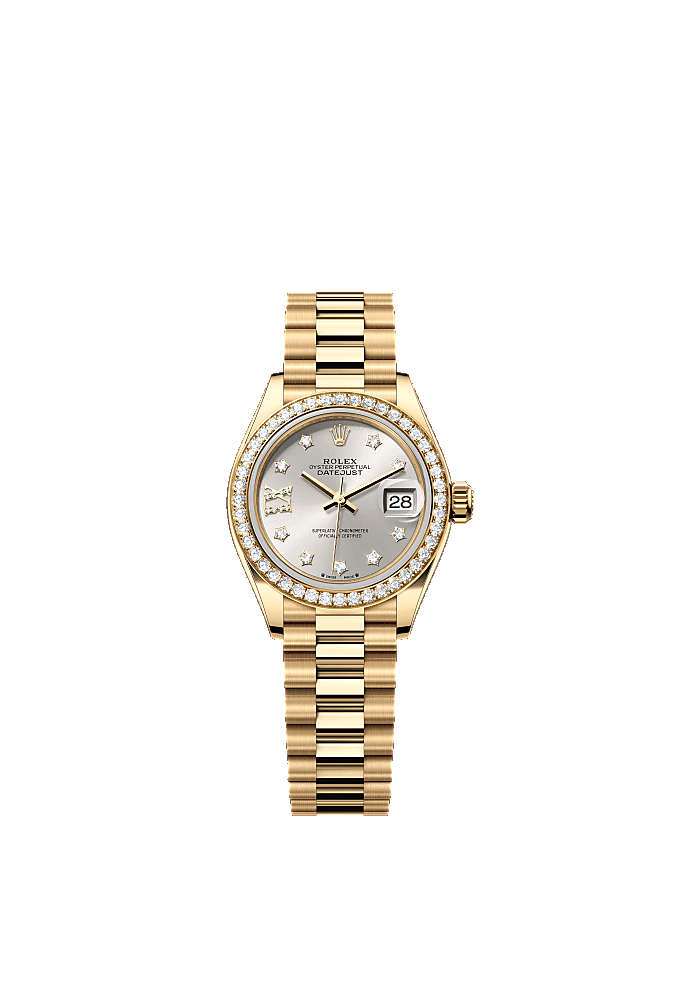 Diamond-Paved dial, Jubilee bracelet