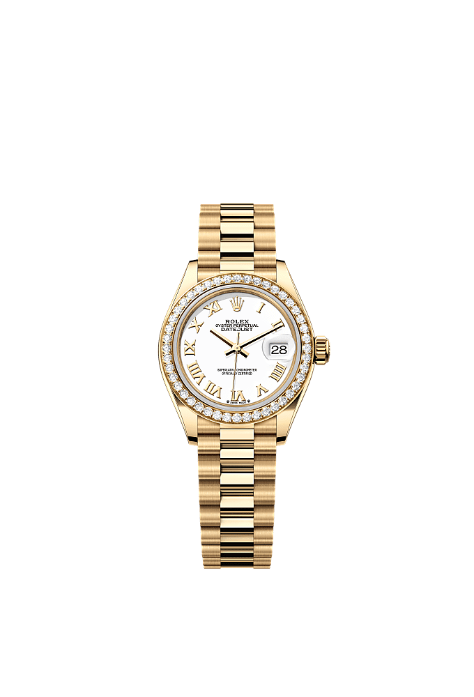 White Mother-of-Pearl Diamond-Set dial, Jubilee bracelet