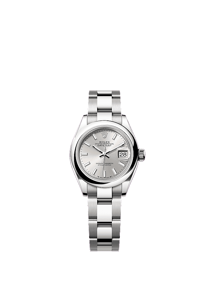 Diamond-Set Silver dial, Jubilee bracelet