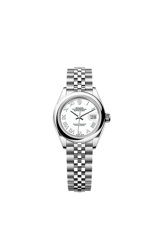 White dial, Oyster bracelet