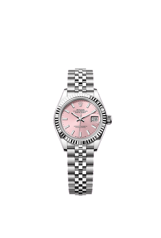 Pink dial, Jubilee bracelet