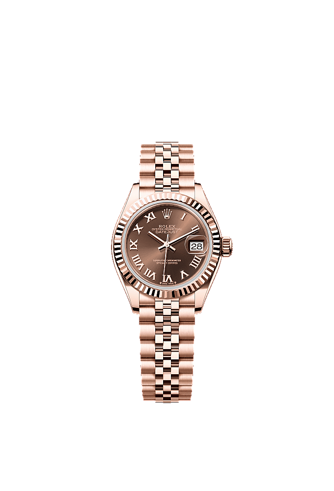 Diamond-Set Chocolate dial, Jubilee bracelet