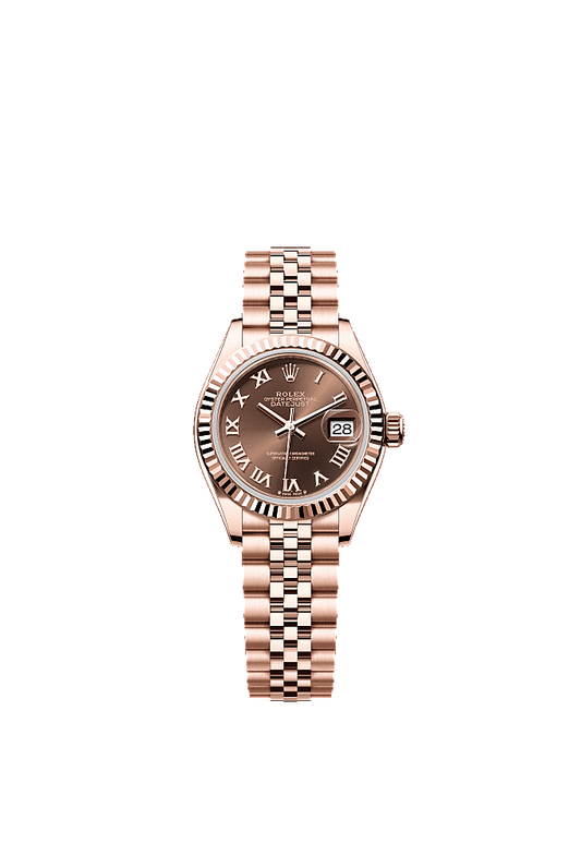 Diamond-Set Chocolate dial, Jubilee bracelet