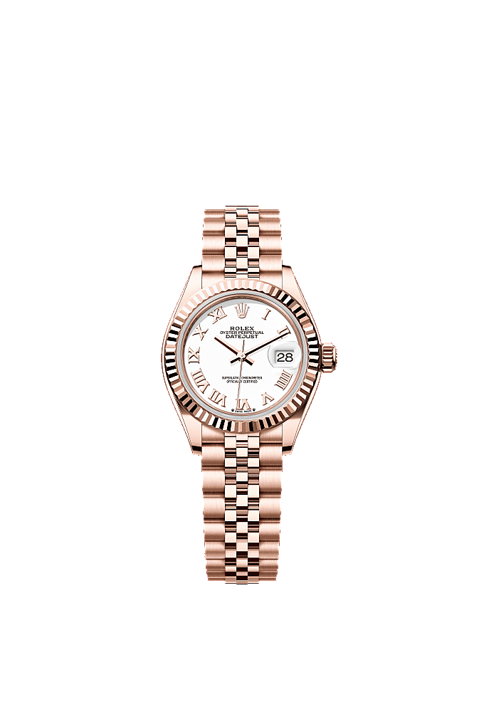 White dial, Jubilee bracelet