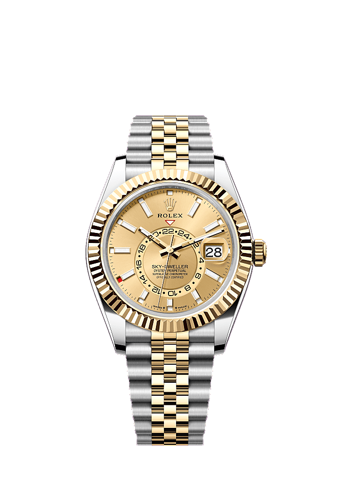 Champagne dial, Jubilee bracelet
