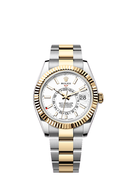 Intense White dial, Oyster bracelet