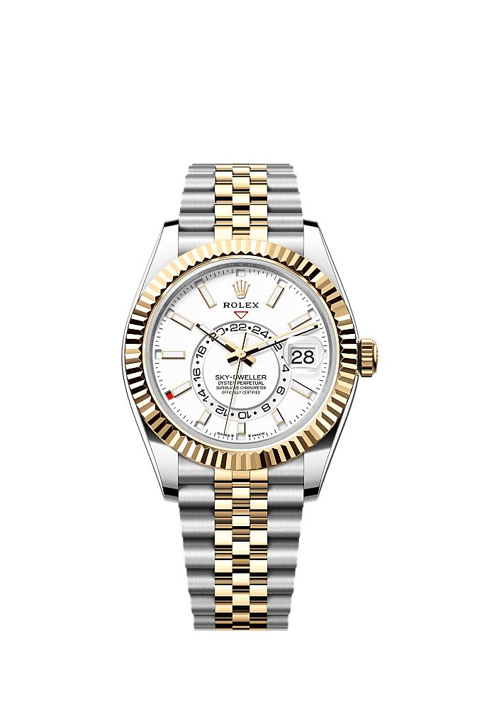 Intense White dial, Jubilee bracelet