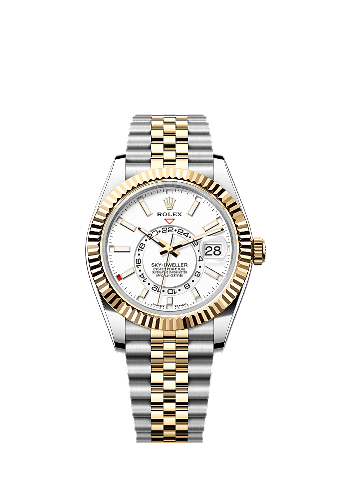 Intense White dial, Jubilee bracelet