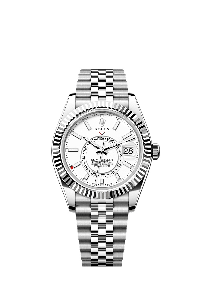 Intense White dial, Jubilee bracelet