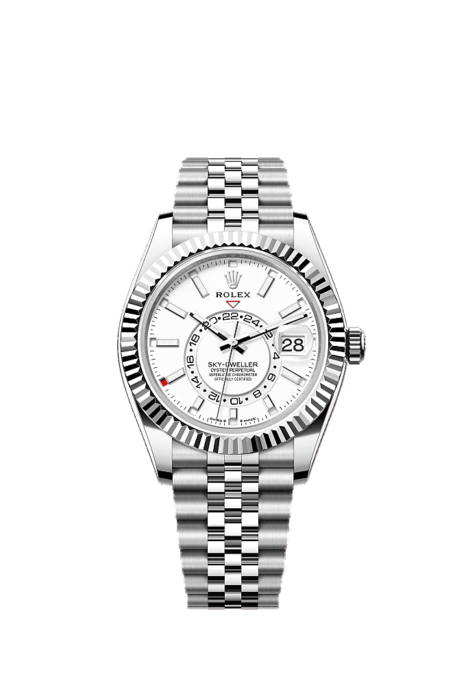 Intense White dial, Jubilee bracelet