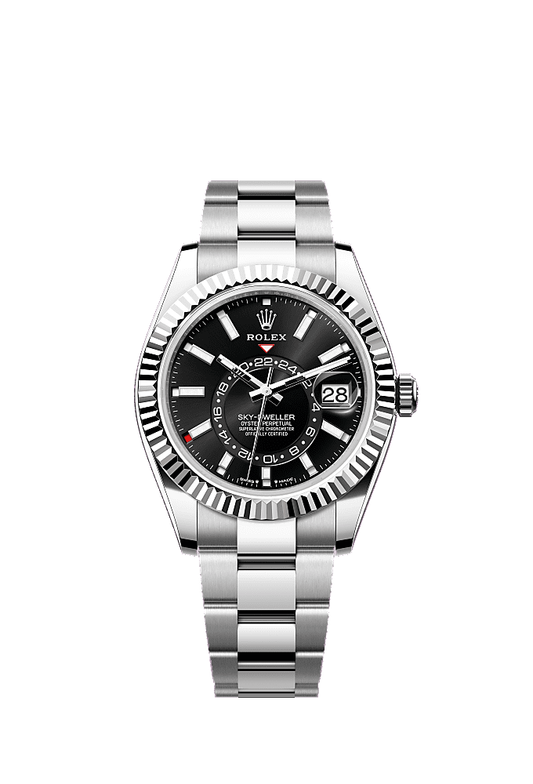 Intense White dial, Oyster bracelet