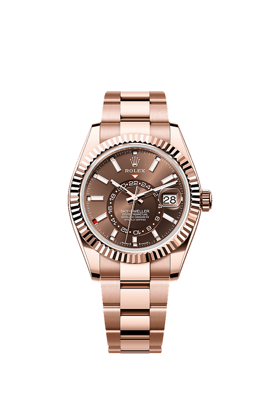 Chocolate dial, Oyster bracelet