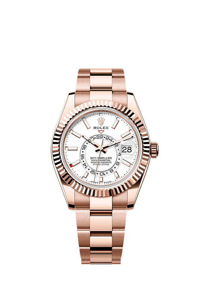 Intense White dial, Oyster bracelet