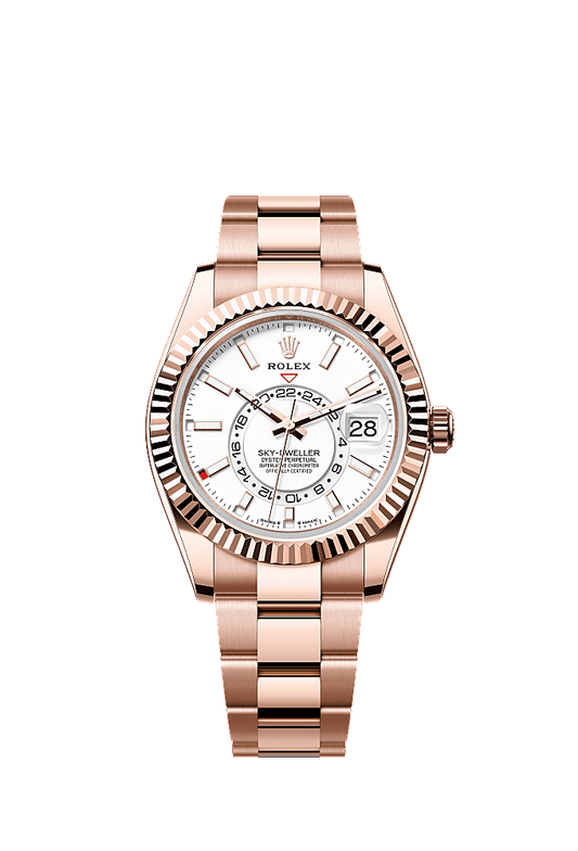 Intense White dial, Oyster bracelet