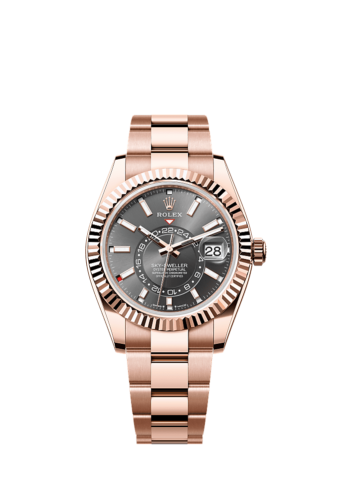 Slate dial, Oyster bracelet