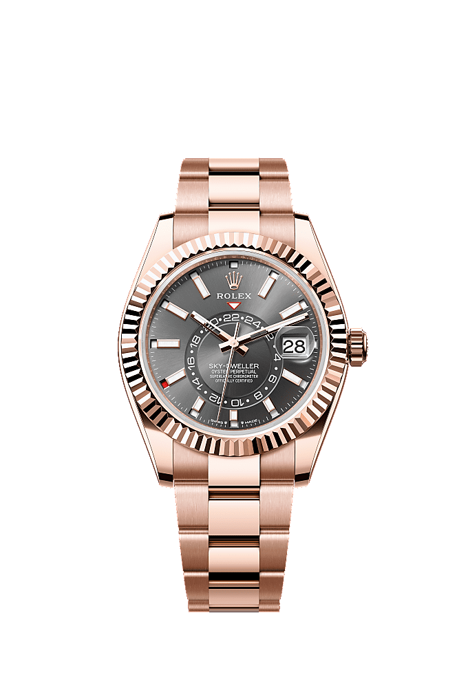 Slate dial, Oyster bracelet
