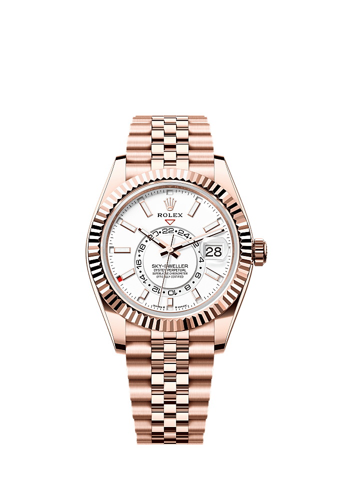 Intense White dial, Jubilee bracelet