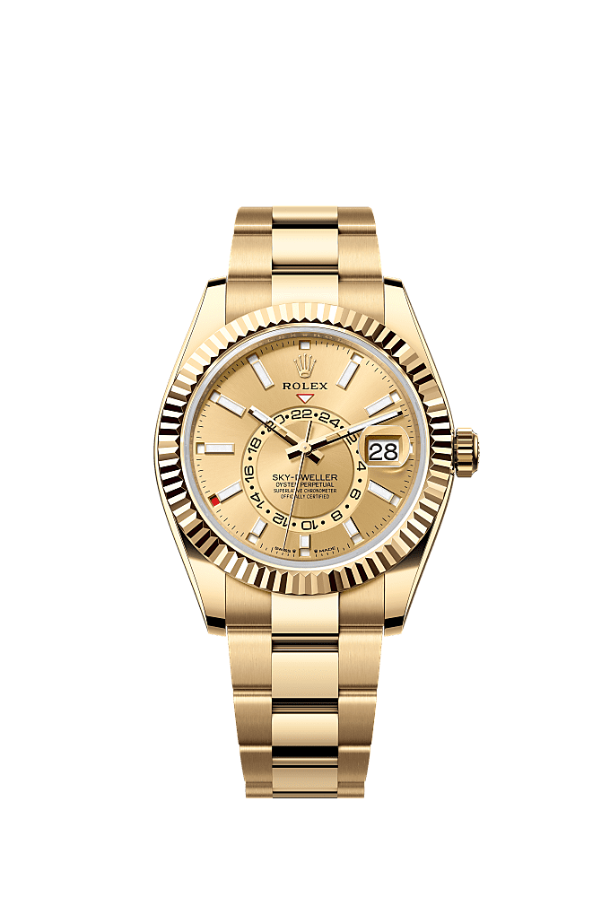 Rolex Sky-Dweller 336938 - 42mm 18ct Yellow Gold