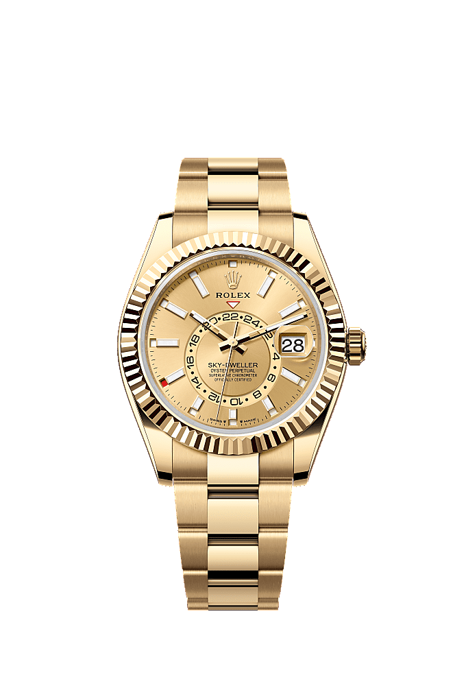 Bright Black dial, Oysterflex bracelet