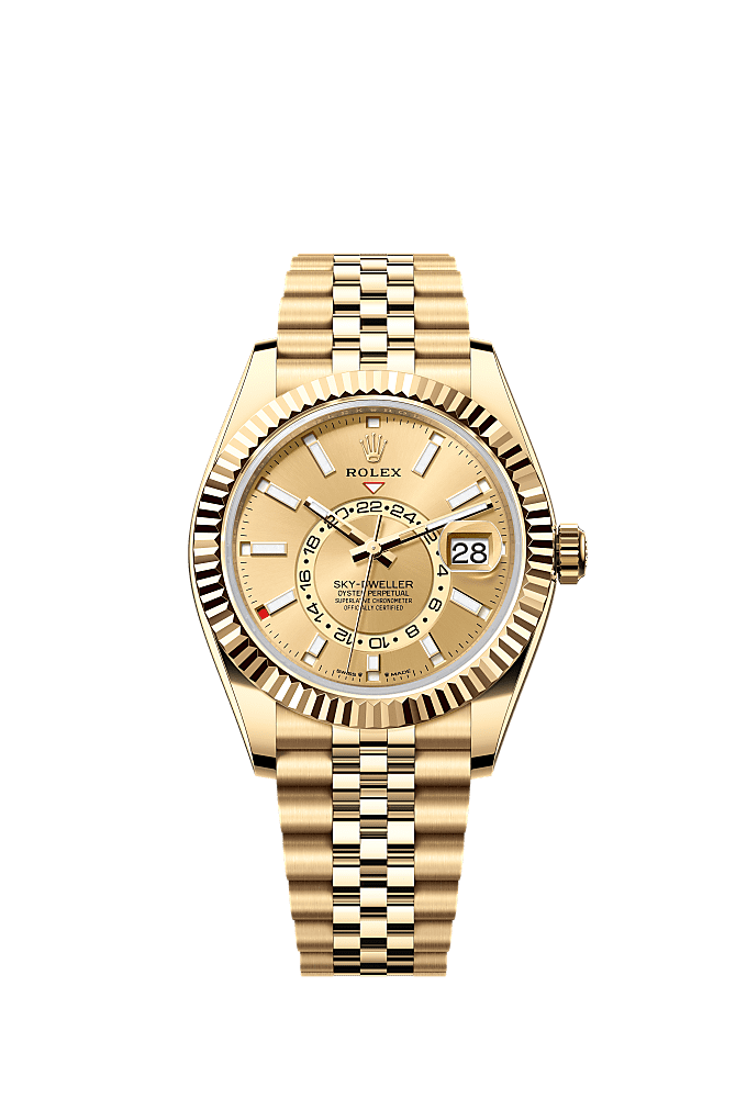 Champagne dial, Jubilee bracelet