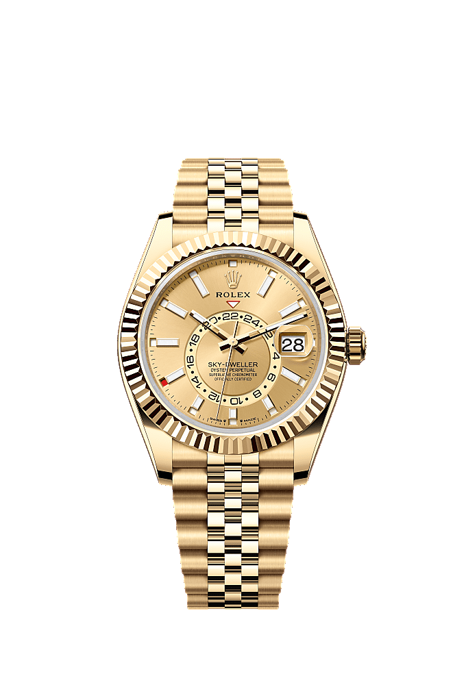 Champagne dial, Jubilee bracelet