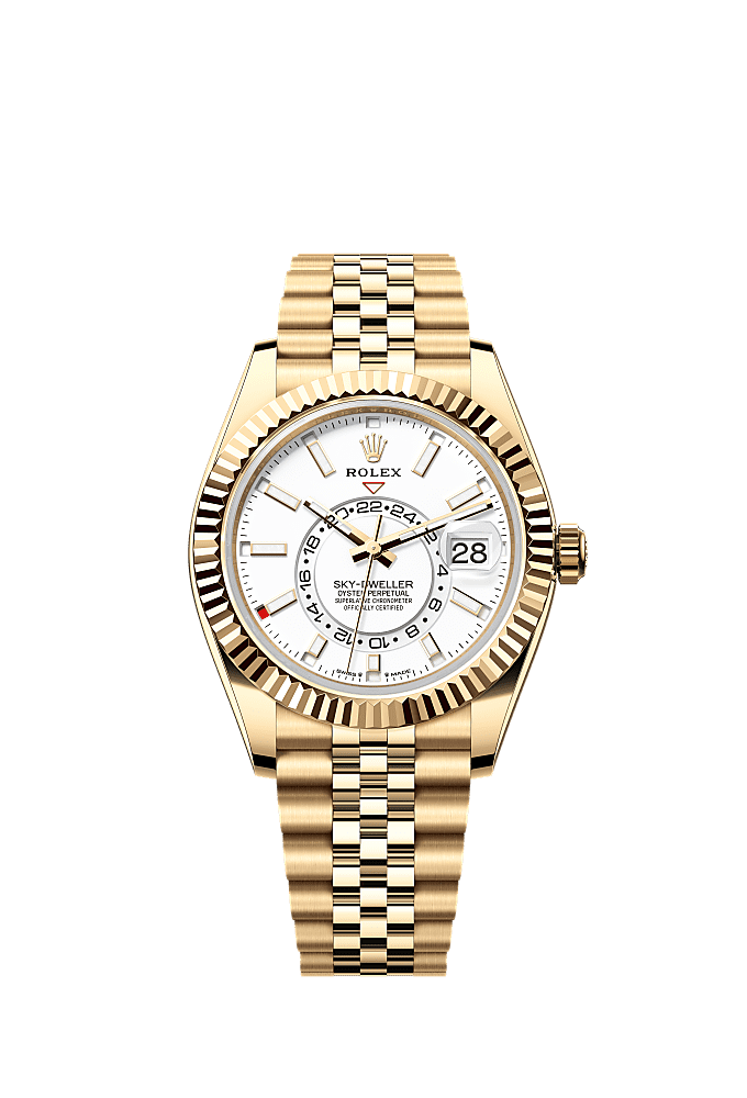 Intense White dial, Jubilee bracelet