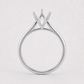 14K Marquise Solitaire — Flower Tulip