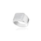 Men's Ring - 925 Sterling Silver - Gold Plated