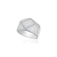 Men's Ring - 925 Sterling Silver - Gold Plated