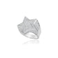 Men's Ring - 925 Sterling Silver - Gold Plated