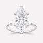 14K Marquise Solitaire — Tulip