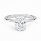 14K Oval Solitaire — Classic