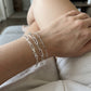 Paperclip Bracelet - 925 Sterling Silver