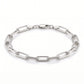 Paperclip Bracelet - 925 Sterling Silver