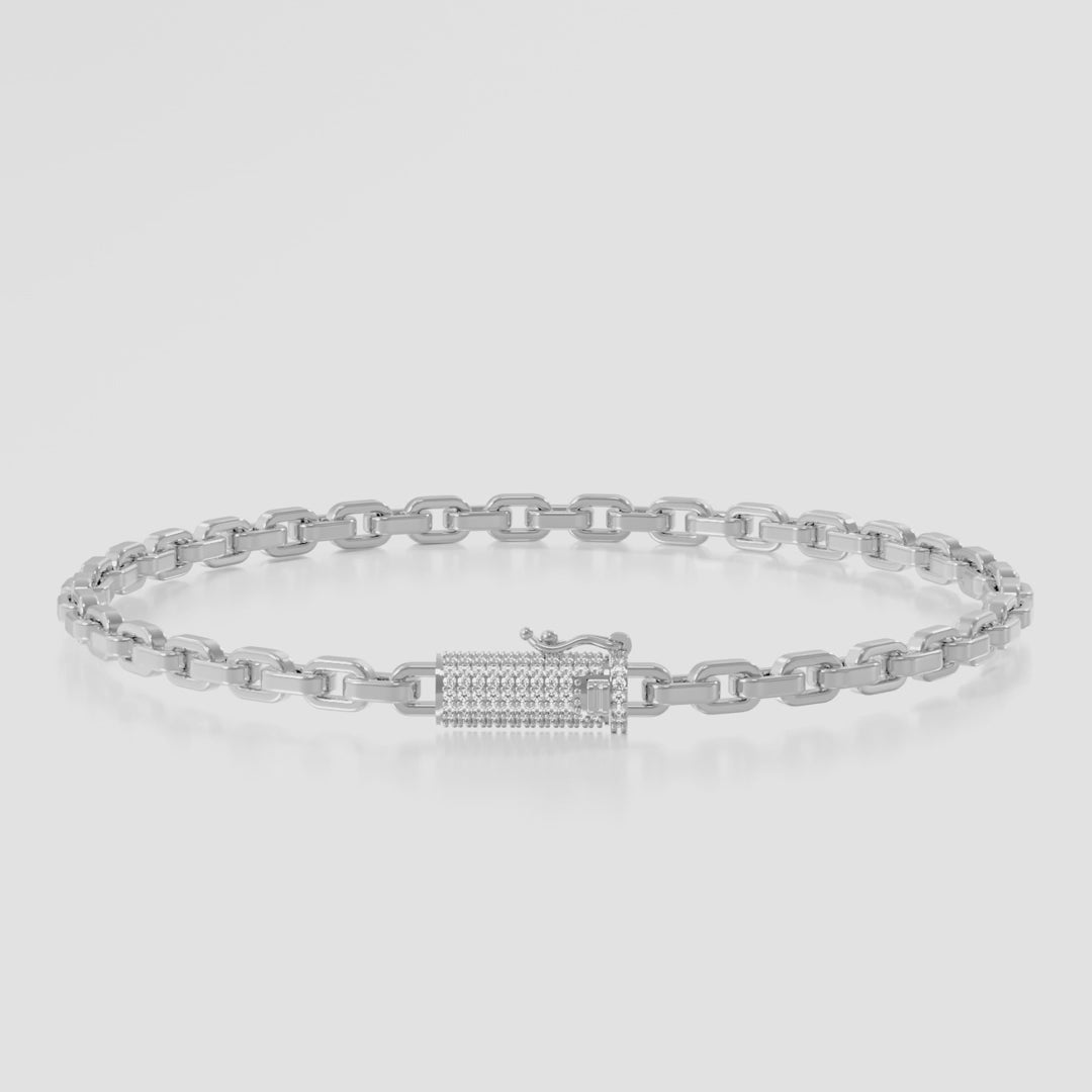 14K Anchor Link Bracelet — product video