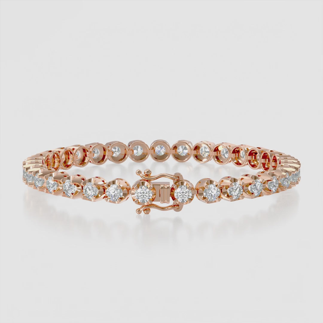 14K Buttercup Tennis Bracelet — product video