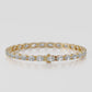 14K E/W Oval Tennis Bracelet — product video